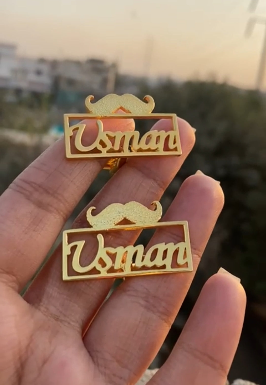 Customize Name Cufflinnks