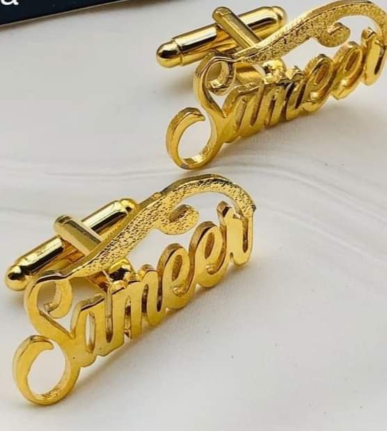 Customize Name Cufflinks