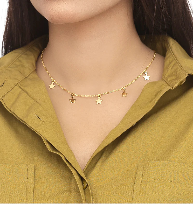 Star Choker Necklace