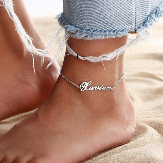 Customize Name Anklet