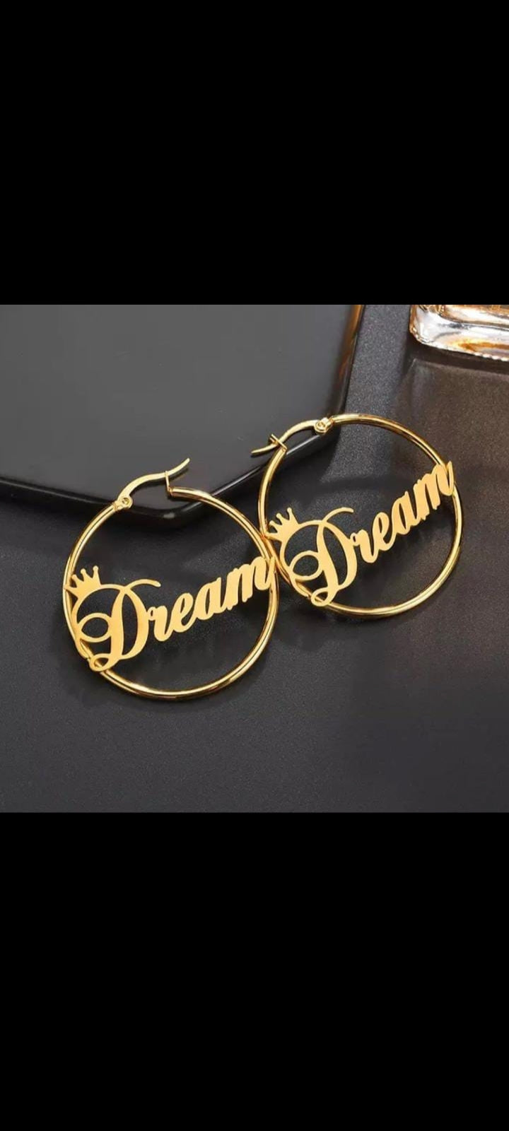 Customize Name Earrings