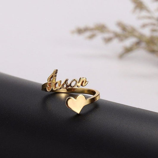 Customize Name Ring