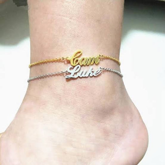 Customize Name Anklet